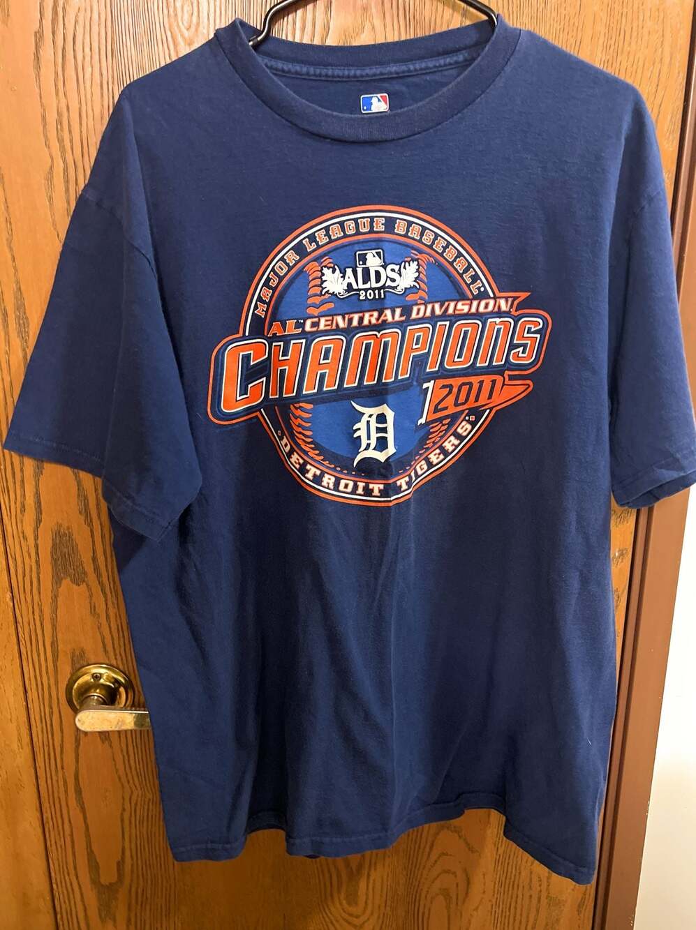 2011 Detroit Tigers MLB AL Central Division Champions T-Shirt